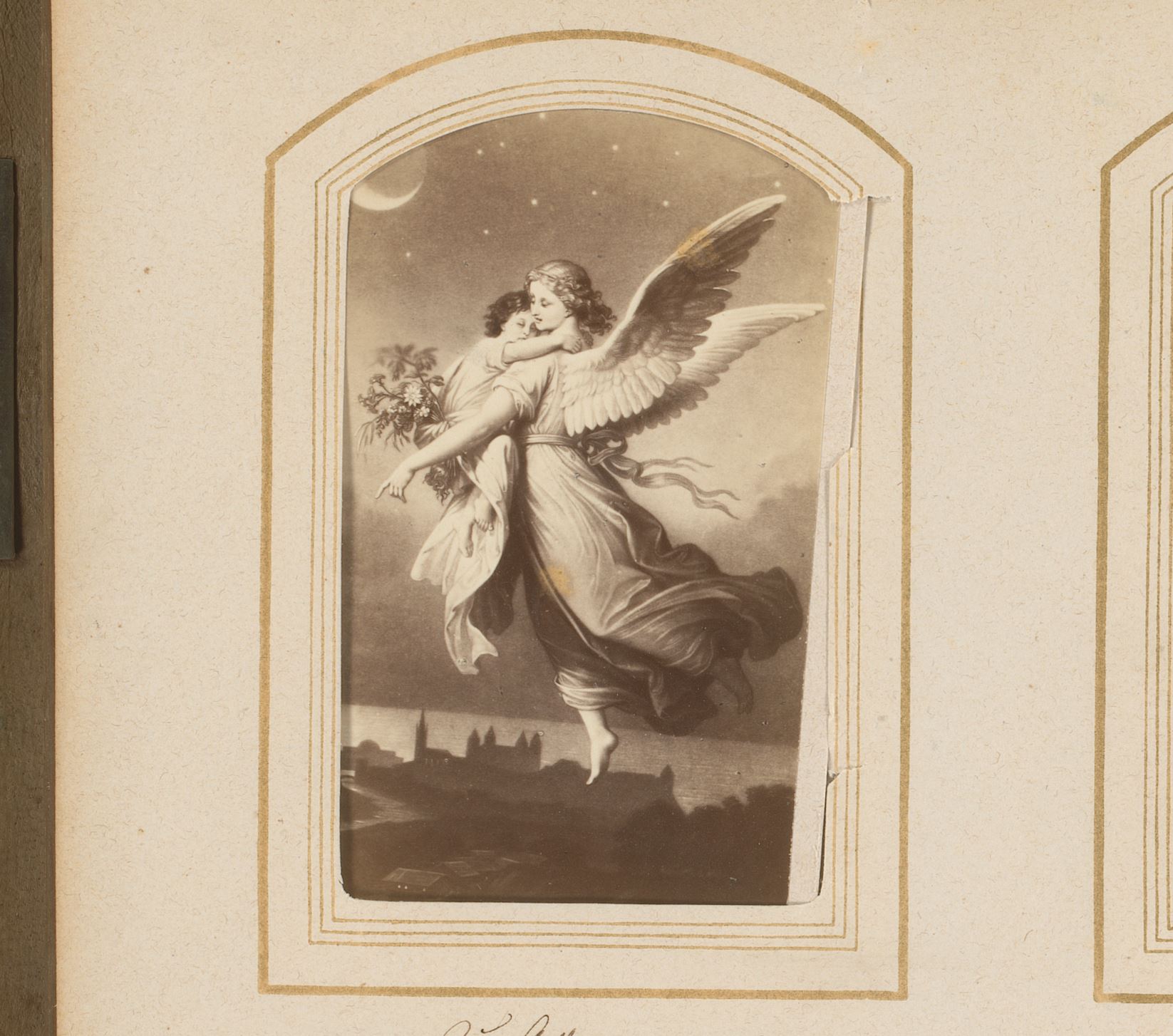 Zu Gott by Wilhelm von Kaulbach — angels ascending toward the divine