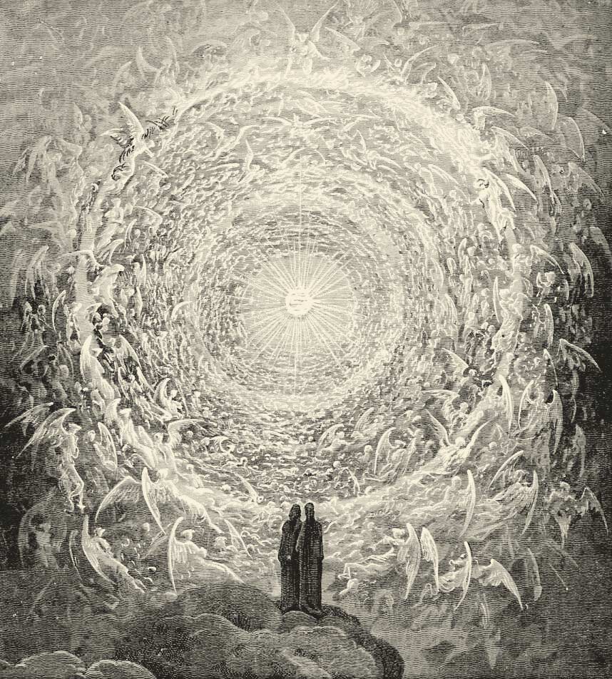Paradiso Canto 31 — Christian celestial rose