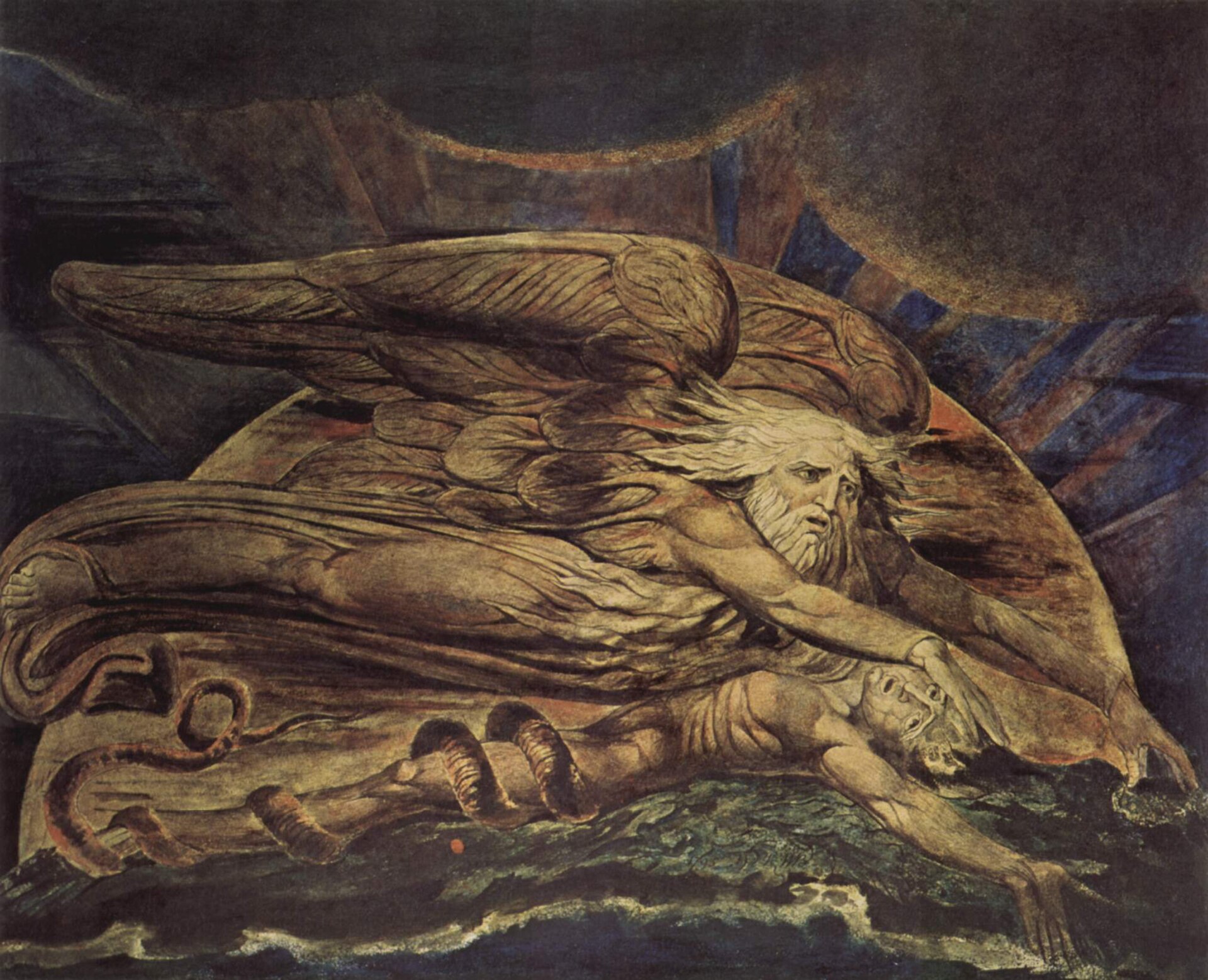 William Blake vision — Gnostic aeons